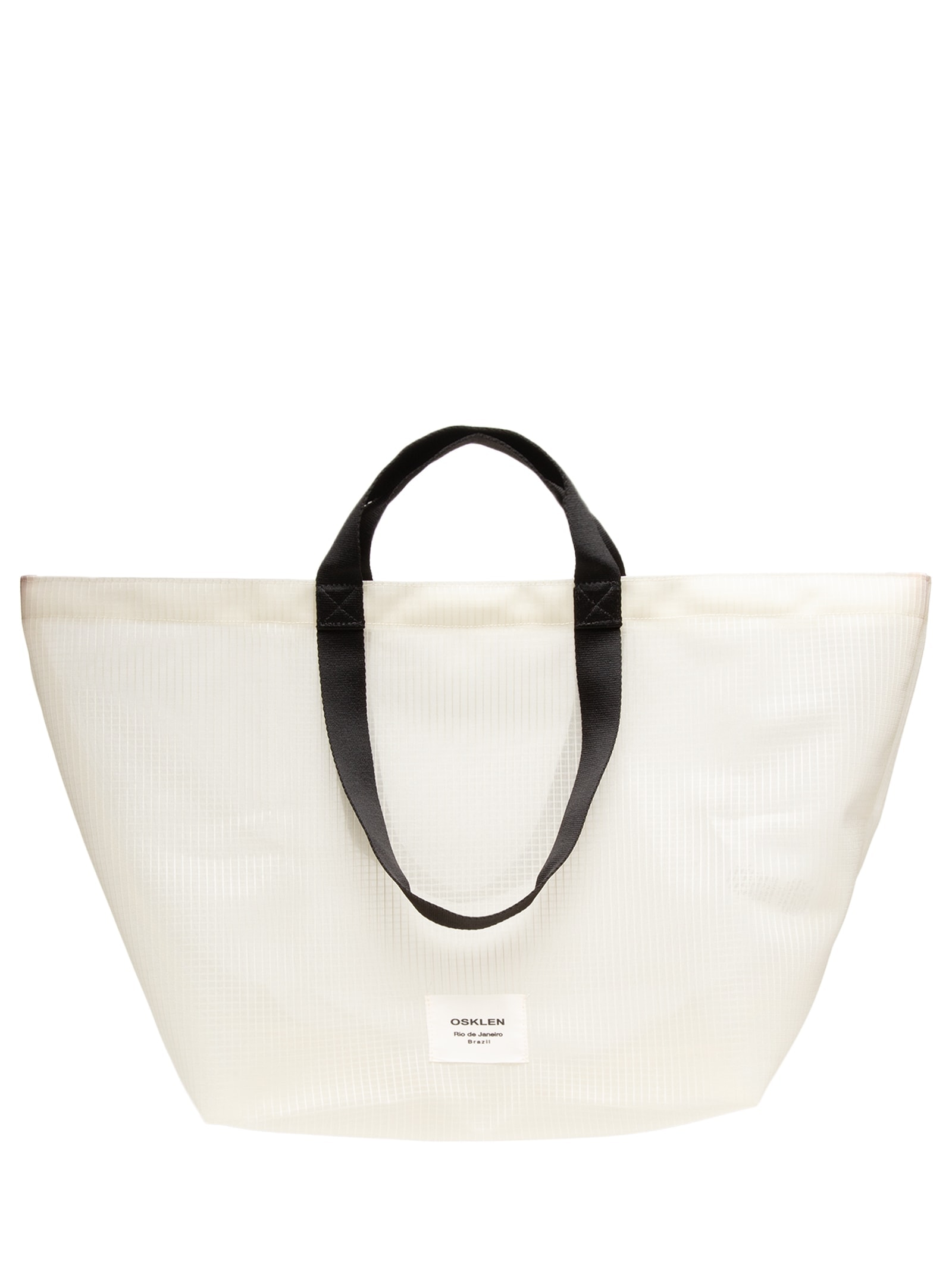 Bolsa Feminina Tote Clear Large Off White Osklen