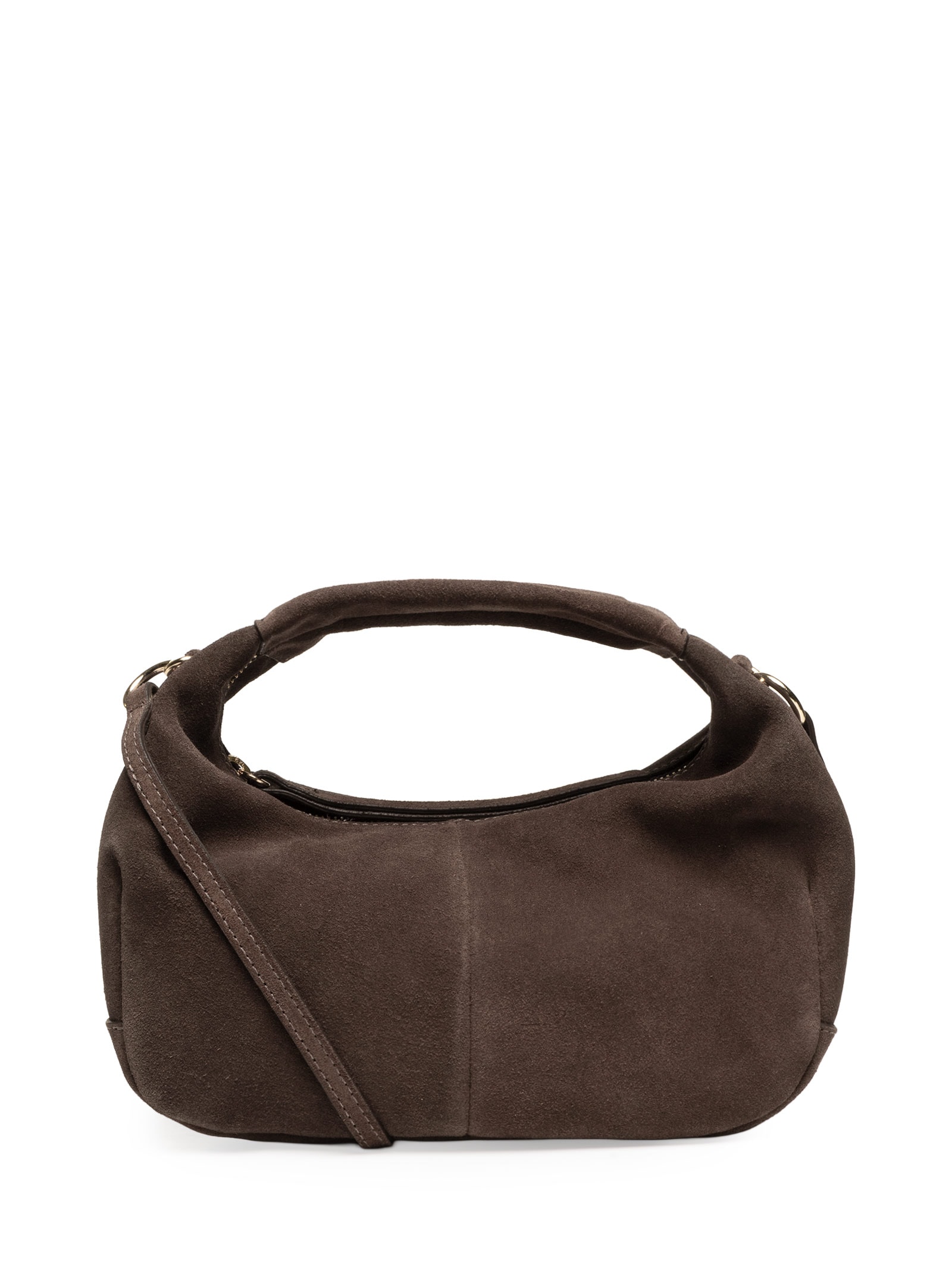 Bolsa Feminina Tote Com Enfeite Lp Easy Marrom Lança Perfume