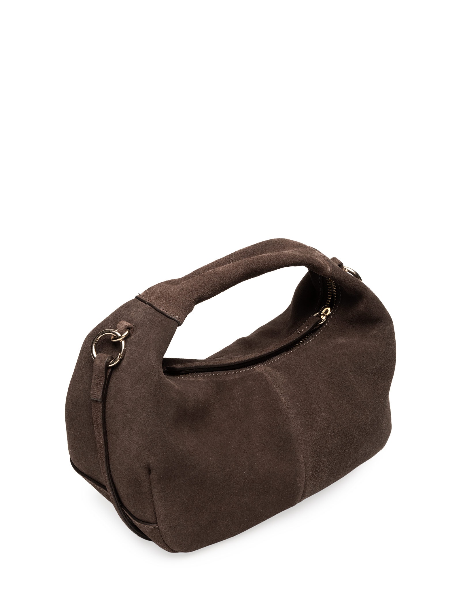 Bolsa Feminina Tote Com Enfeite Lp Easy Marrom Lança Perfume