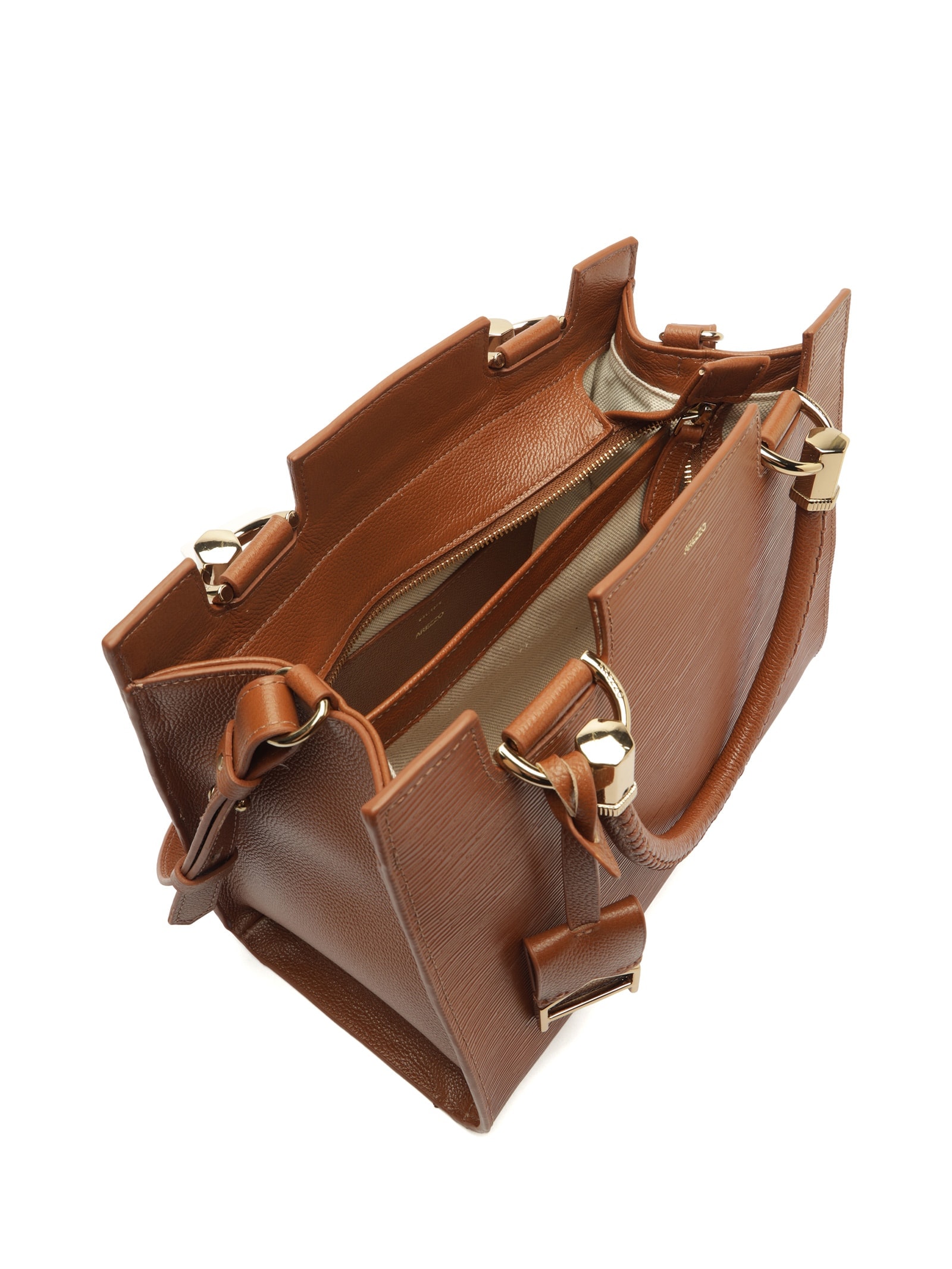 Bolsa Feminina Tote Couro Grande Marrom Arezzo