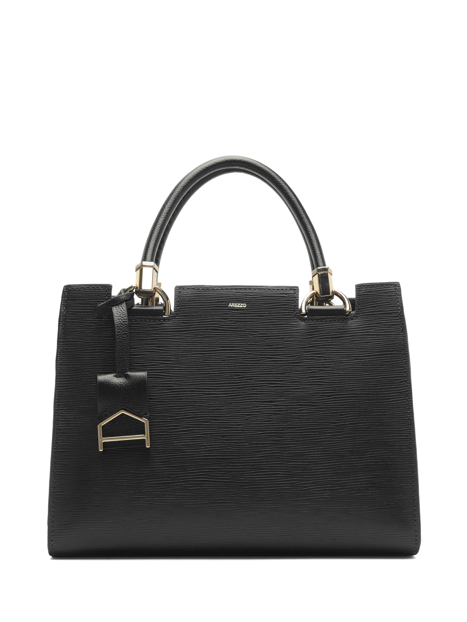 Bolsa Feminina Tote Couro Grande Preto Arezzo