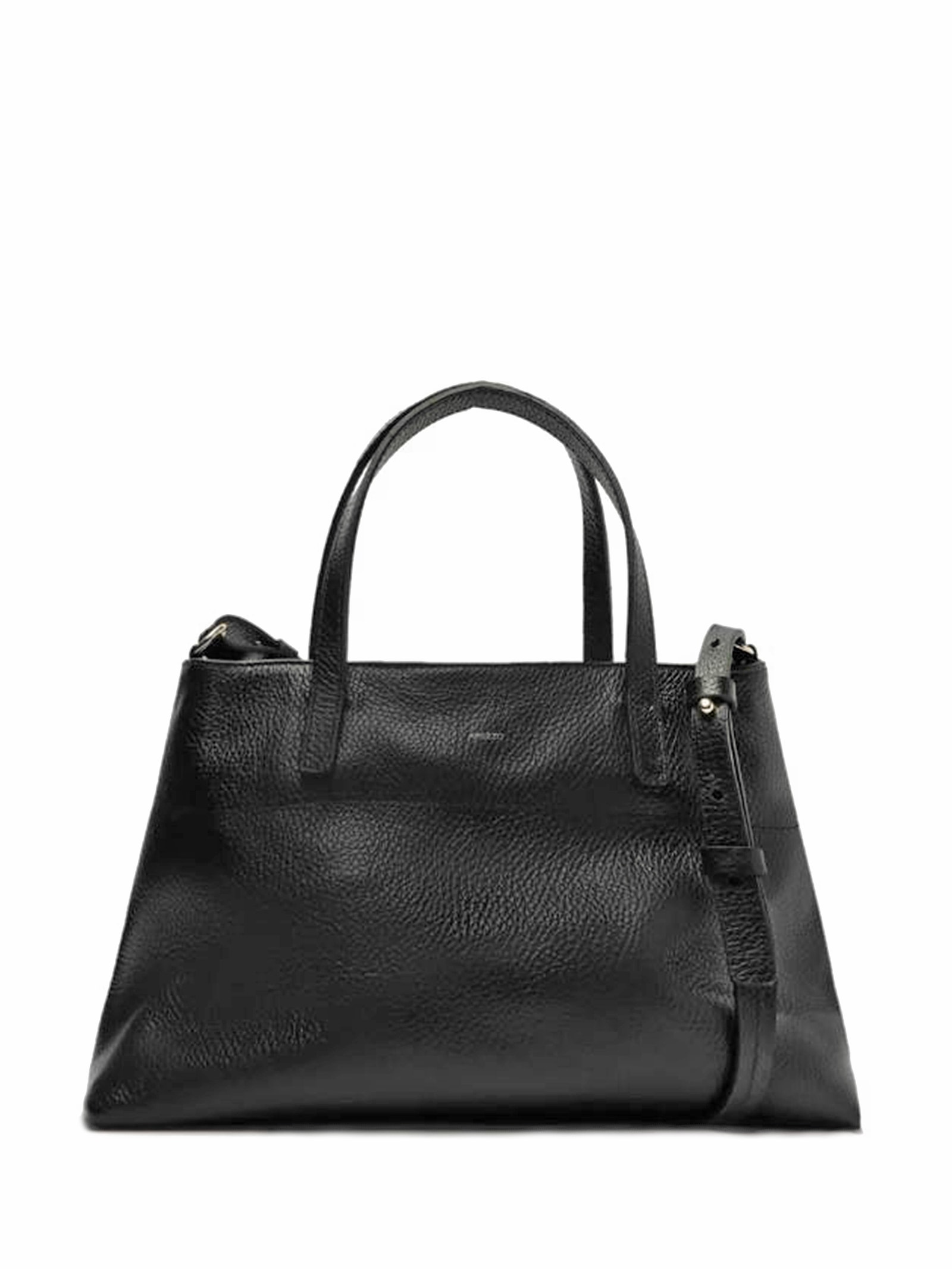 Bolsa Feminina Tote Couro Jenny Grande - Preto - Arezzo