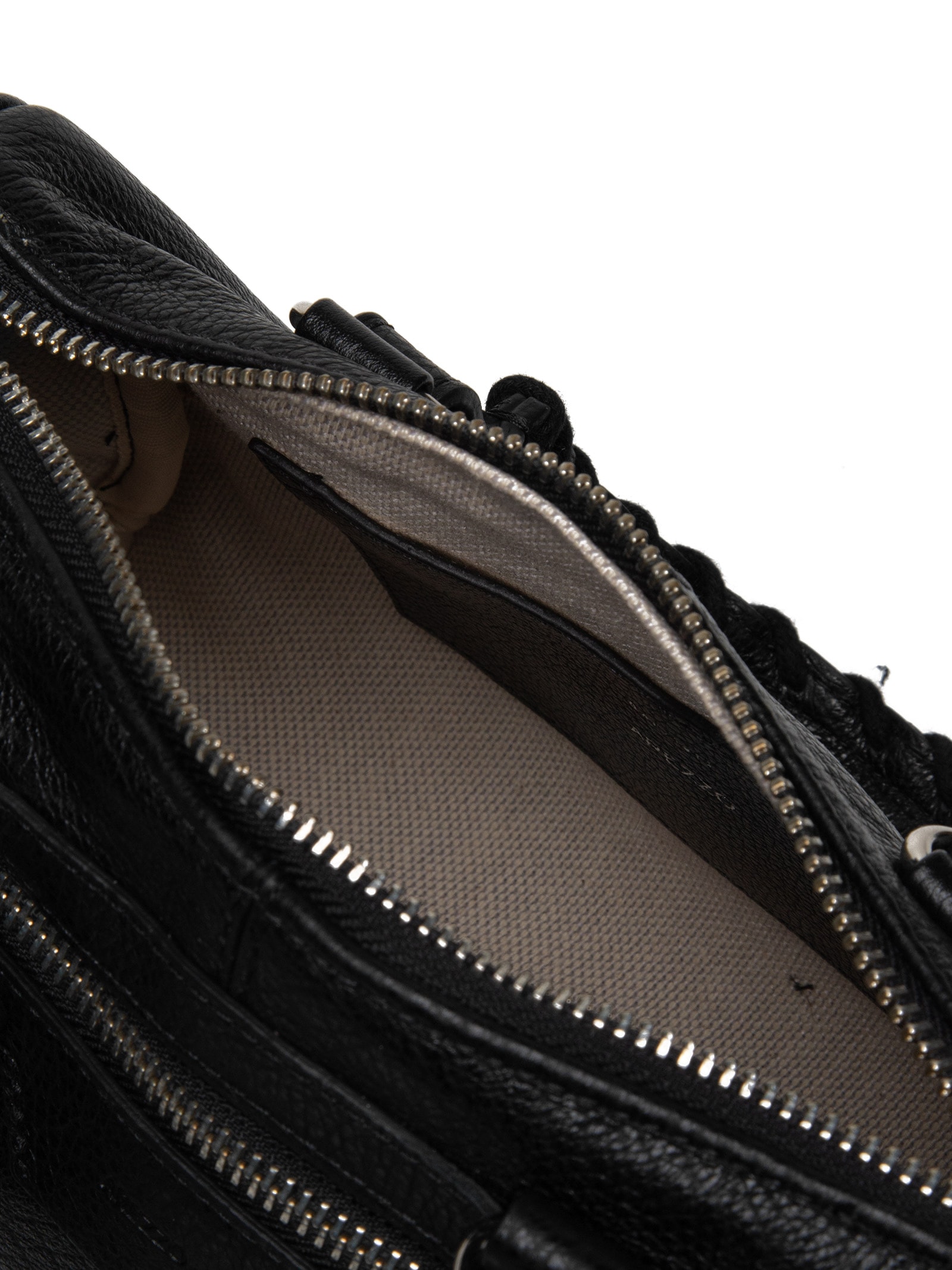 Bolsa Feminina Tote Couro Pequena Alça Tressê Preto Arezzo