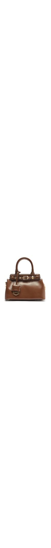 Bolsa Feminina Tote Couro Pequena - Marrom