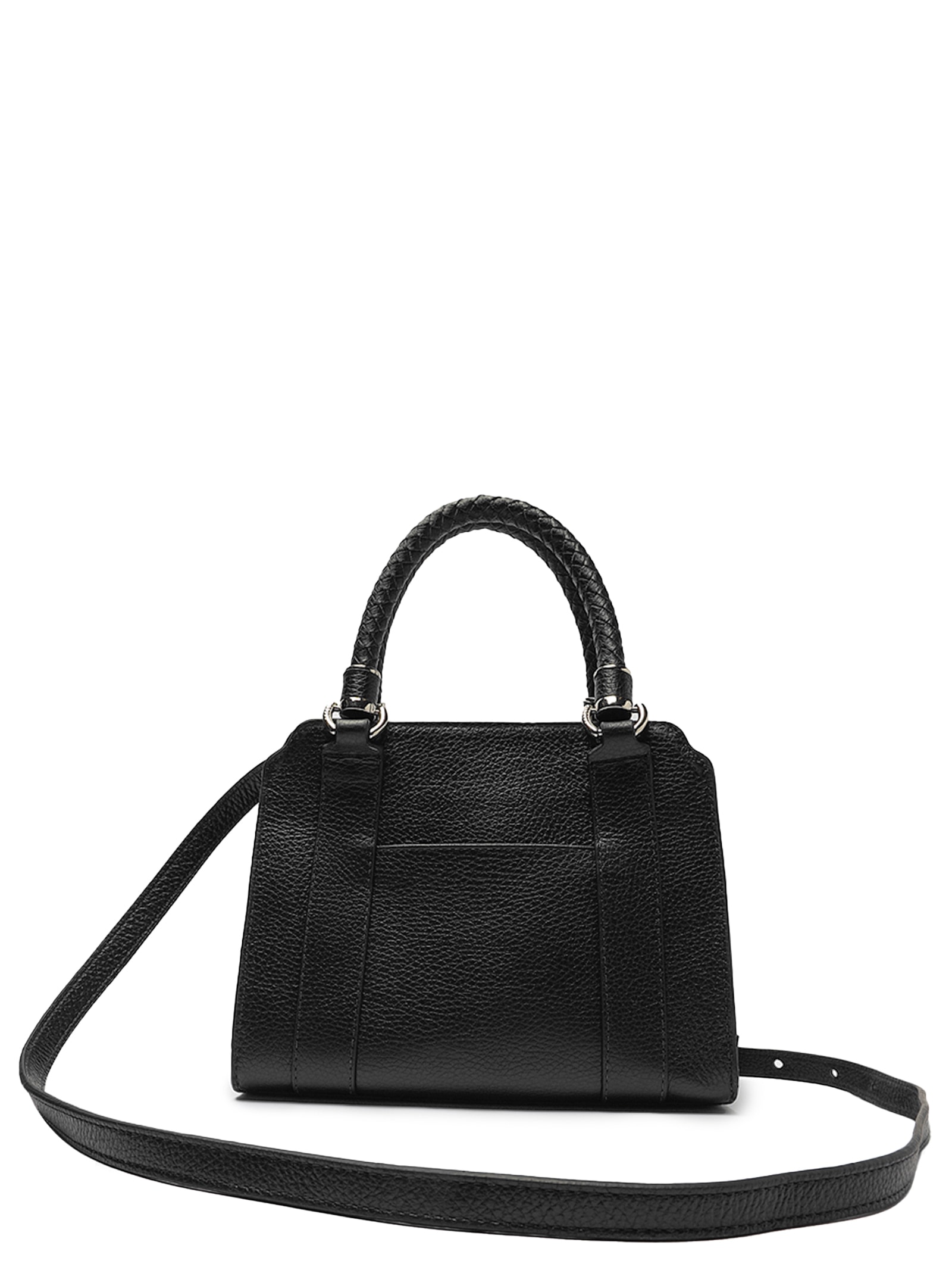 Bolsa Feminina Tote Couro Piazza Média Preto Arezzo