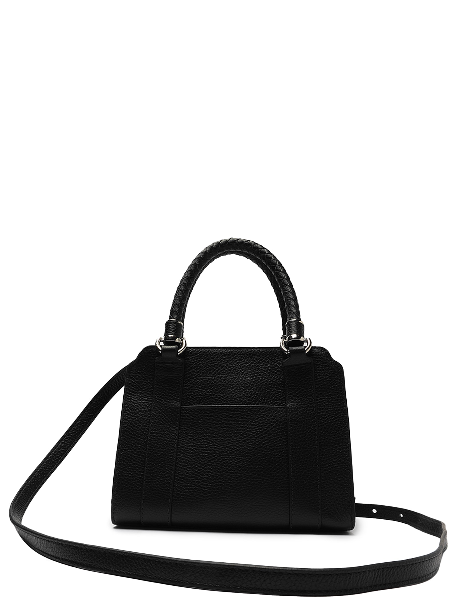 Bolsa Feminina Tote Couro Piazza Média Preto Arezzo