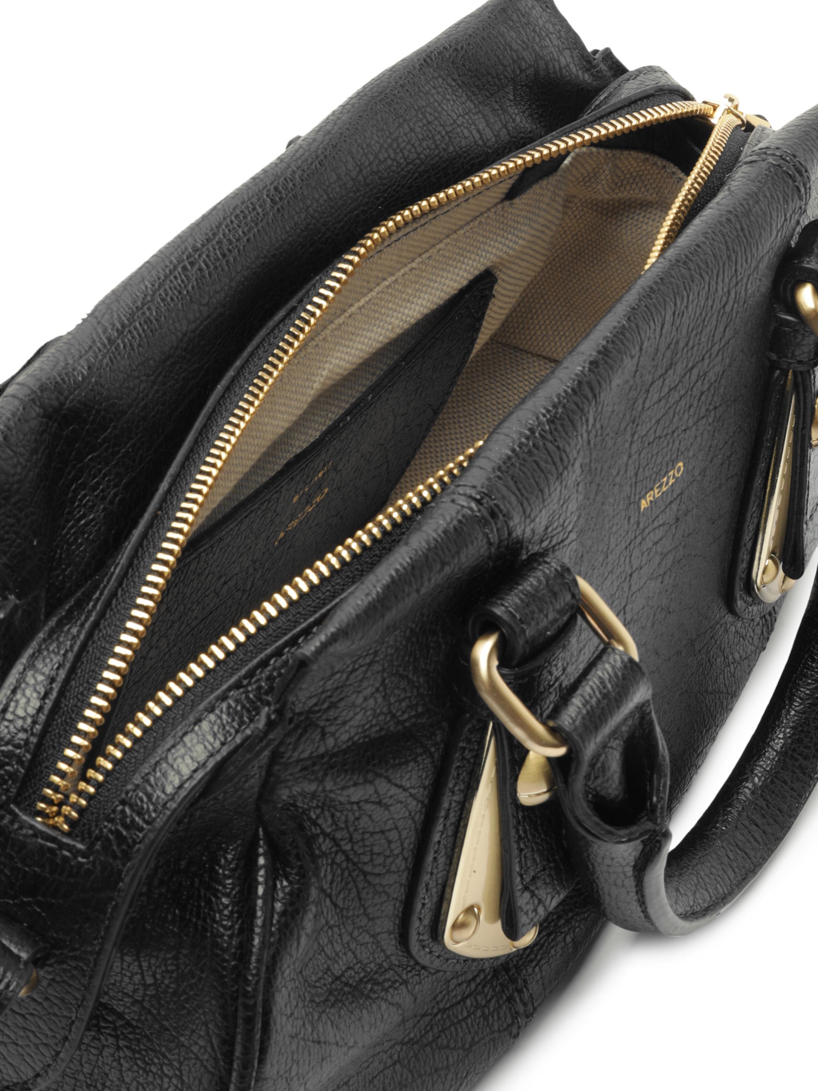 Bolsa Feminina Tote Couro Preto Arezzo