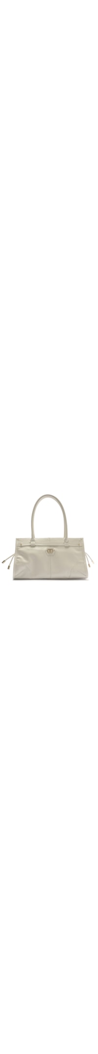 Bolsa Feminina Tote Couro Smash Grande - Branco