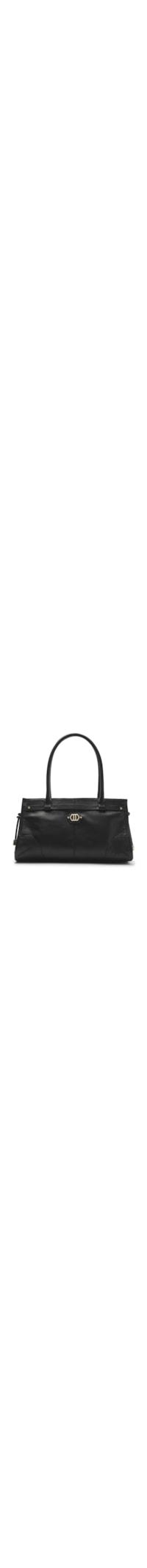 Bolsa Feminina Tote Couro Smash Grande - Preto
