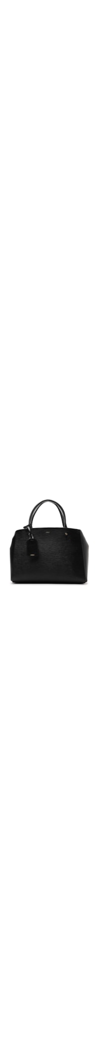 Bolsa Feminina Tote Couro Wave Bella Média - Preto
