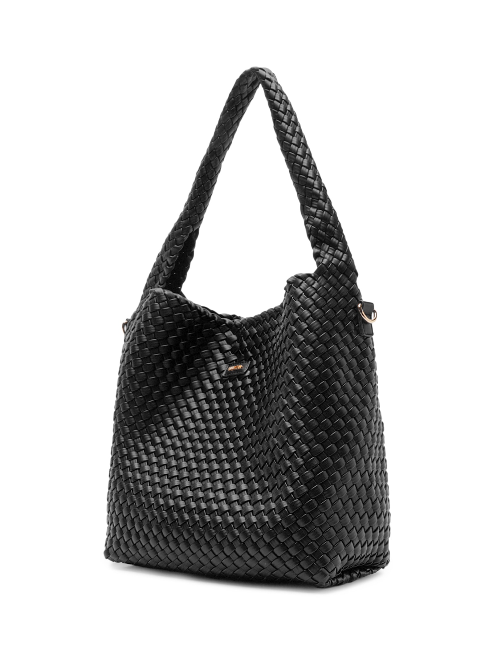 Bolsa Feminina Tote Grande Tramada Preto Arezzo
