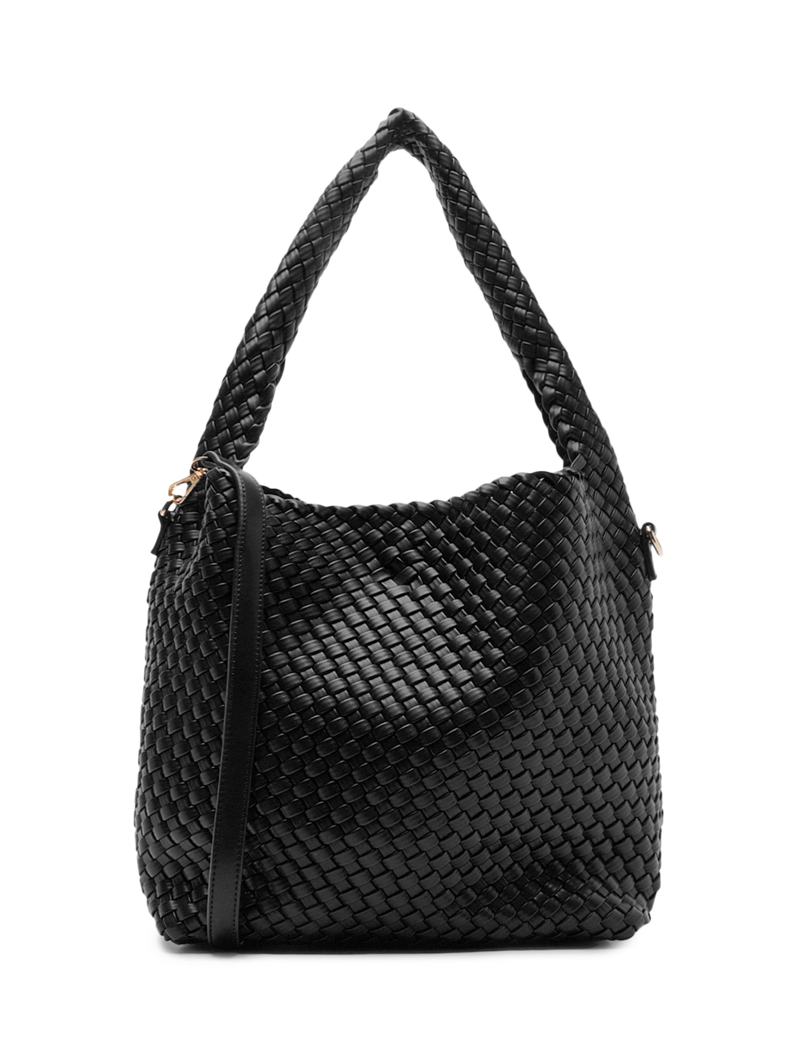 Bolsa Feminina Tote Grande Tramada Preto Arezzo