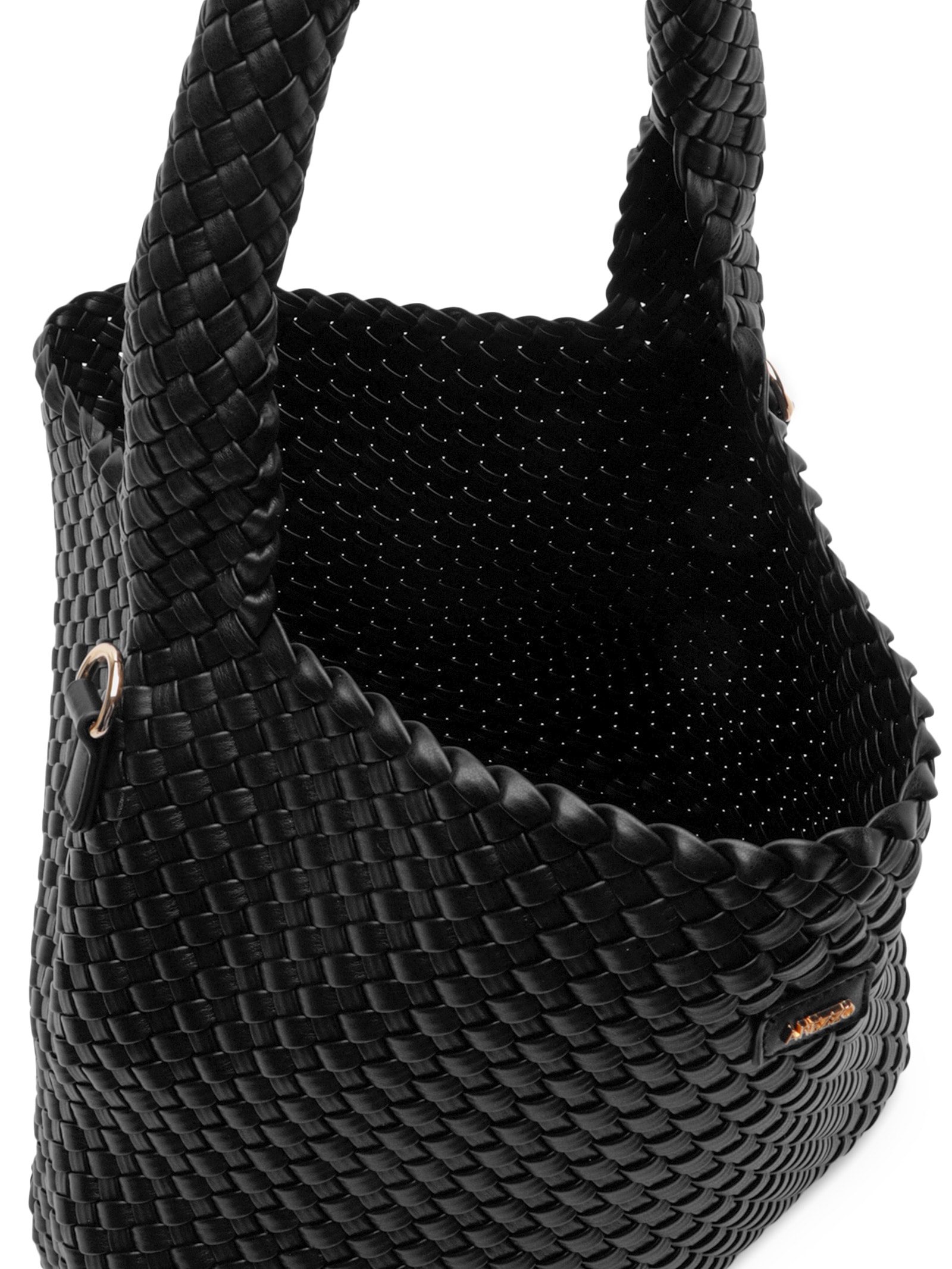 Bolsa Feminina Tote Grande Tramada Preto Arezzo