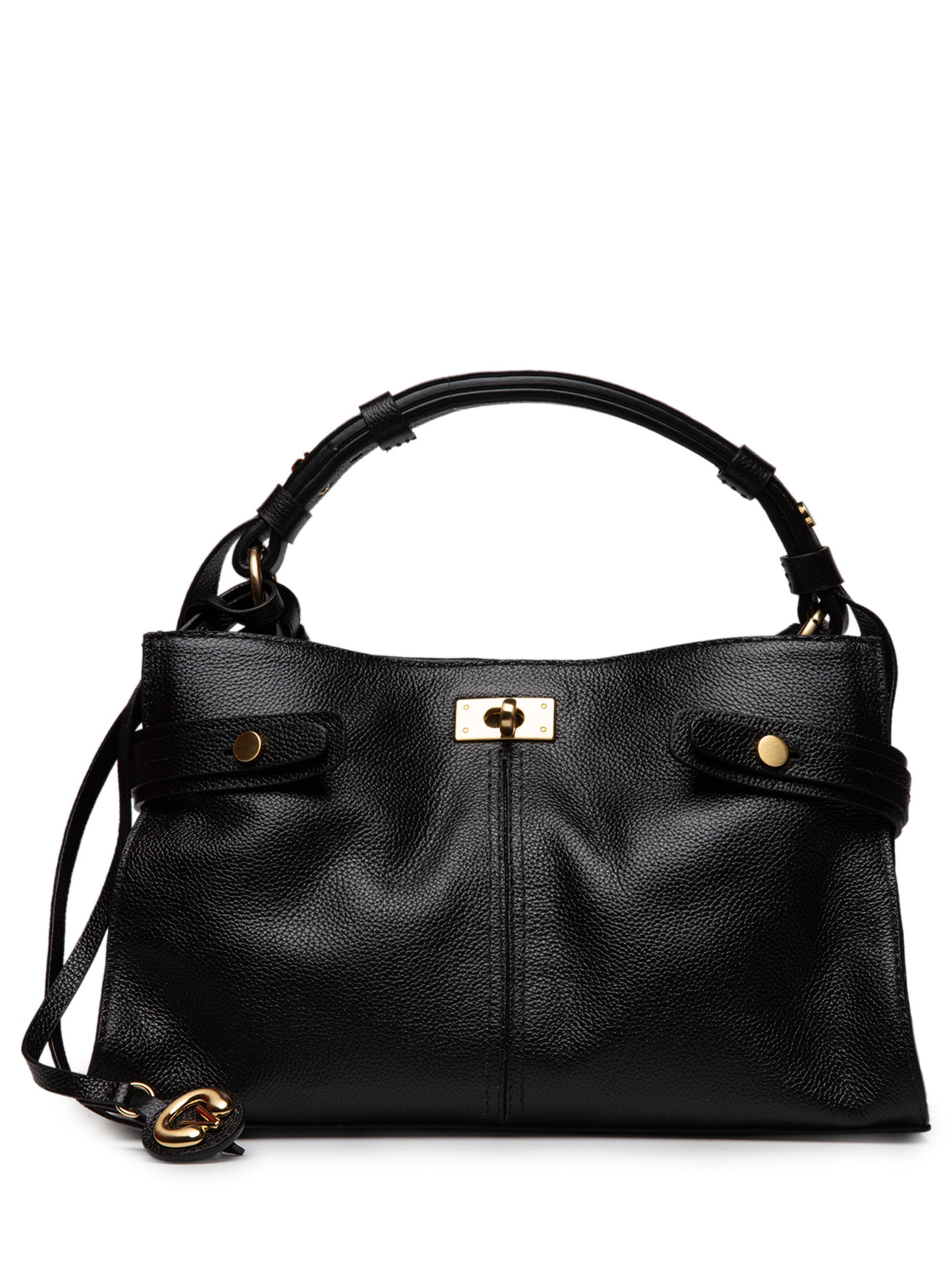 Bolsa Feminina Tote Jordan Média Preto Vicenza