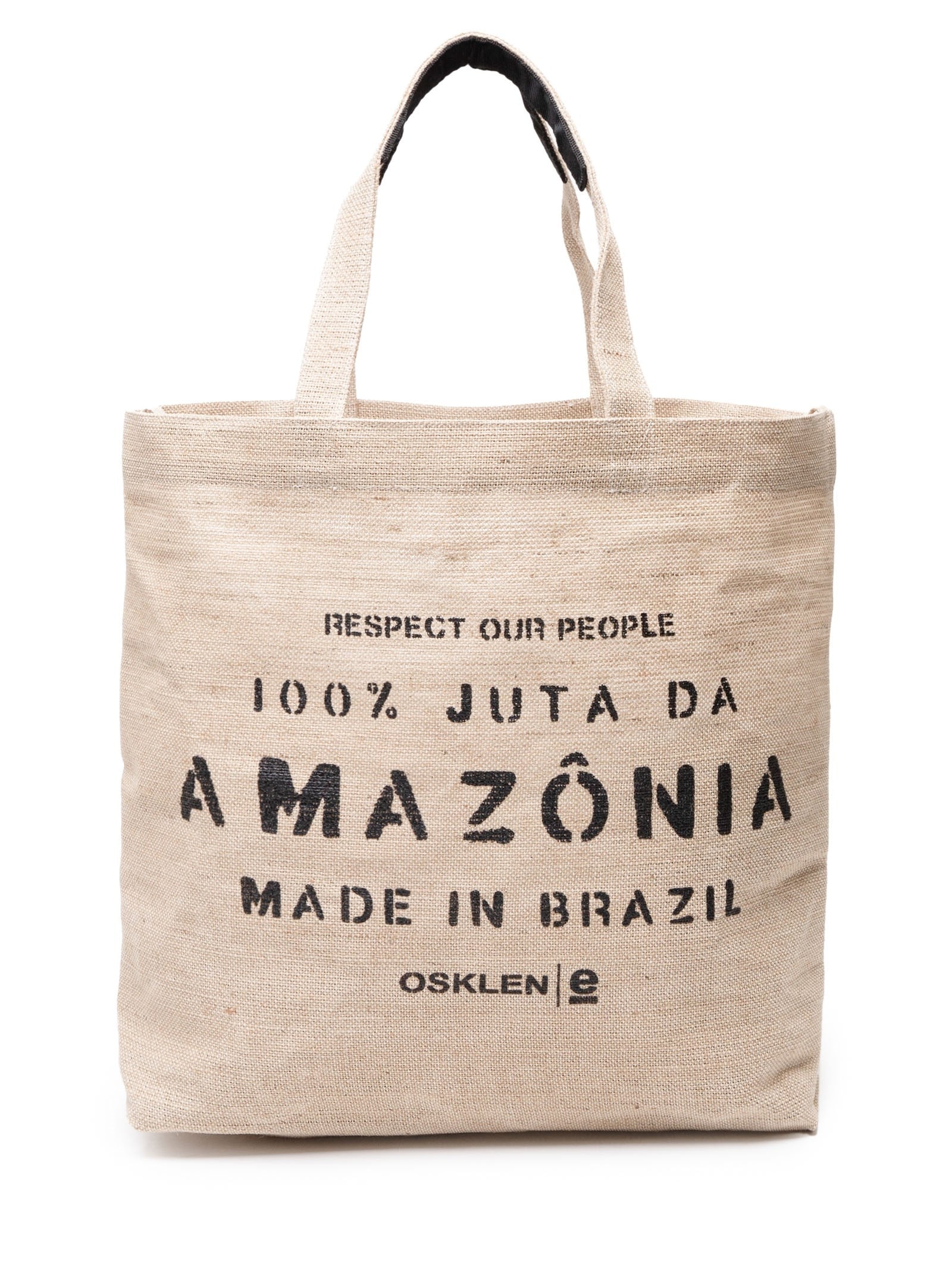 Bolsa Feminina Tote Juta Eco Made In Brazil Bege Osklen