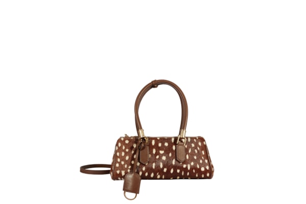 Bolsa Feminina Tote Lauren Couro - Animal Print