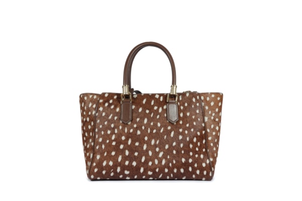 Bolsa Feminina Tote Lauren Couro - Animal Print
