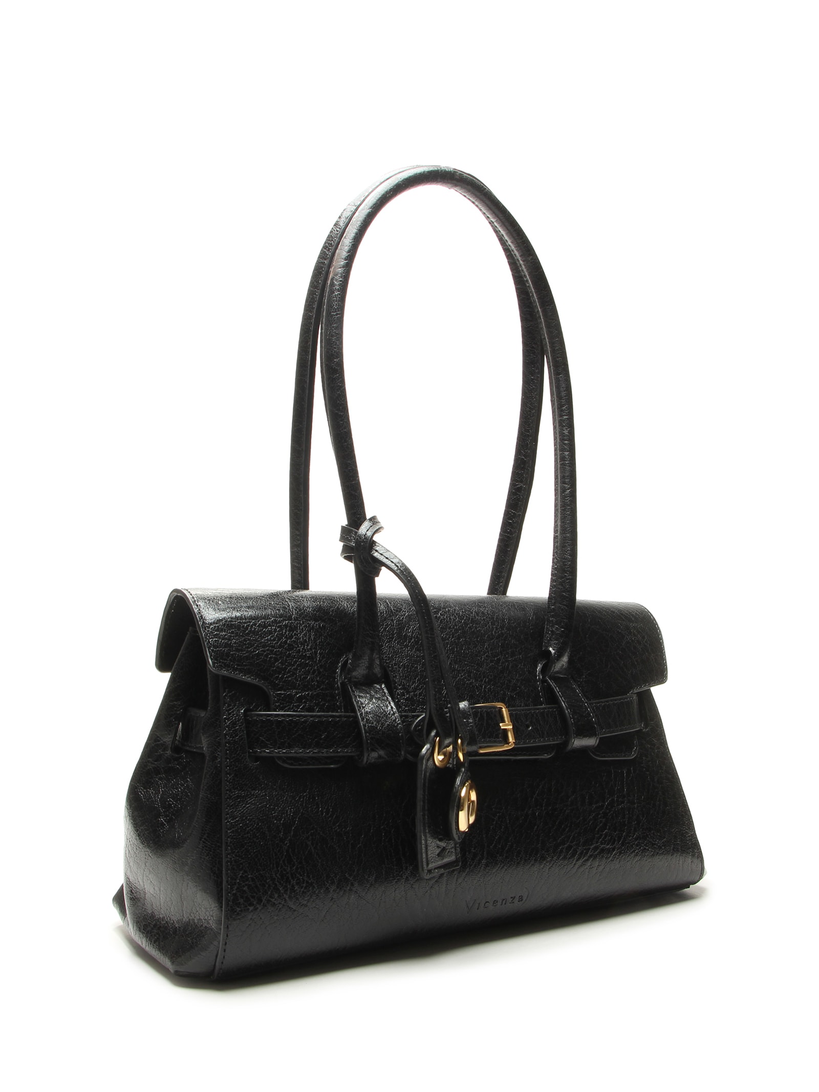 Bolsa Feminina Tote Lauryn Média Preto Vicenza
