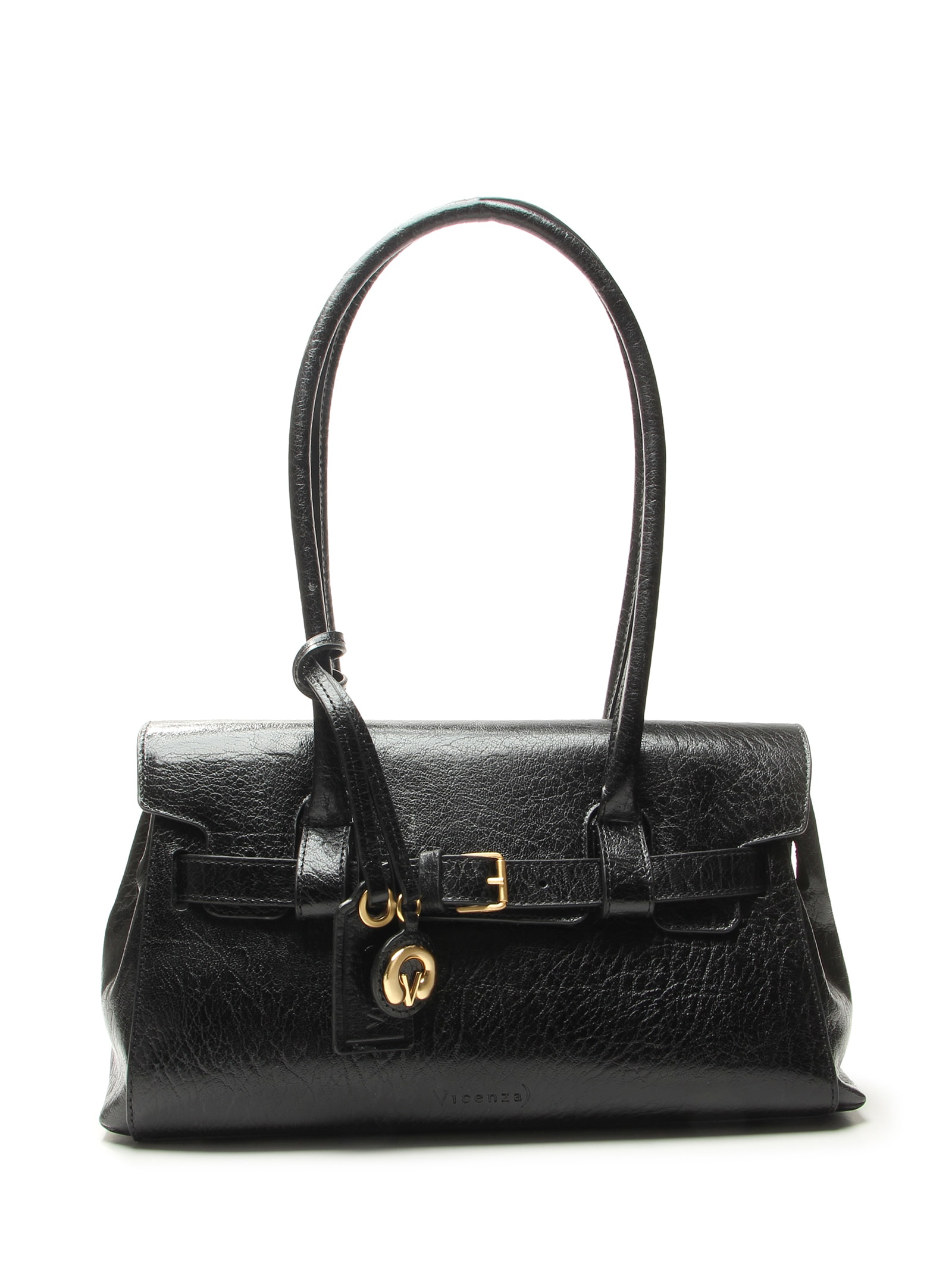 Bolsa Feminina Tote Lauryn Média Preto Vicenza
