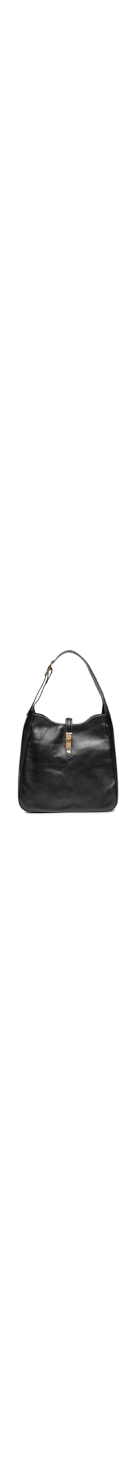 Bolsa Feminina Tote Média Em Couro – Preto