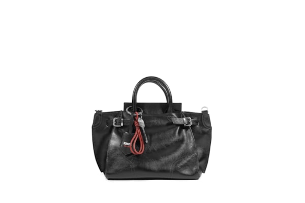 Bolsa Feminina Tote Média Heaven Couro - Preto