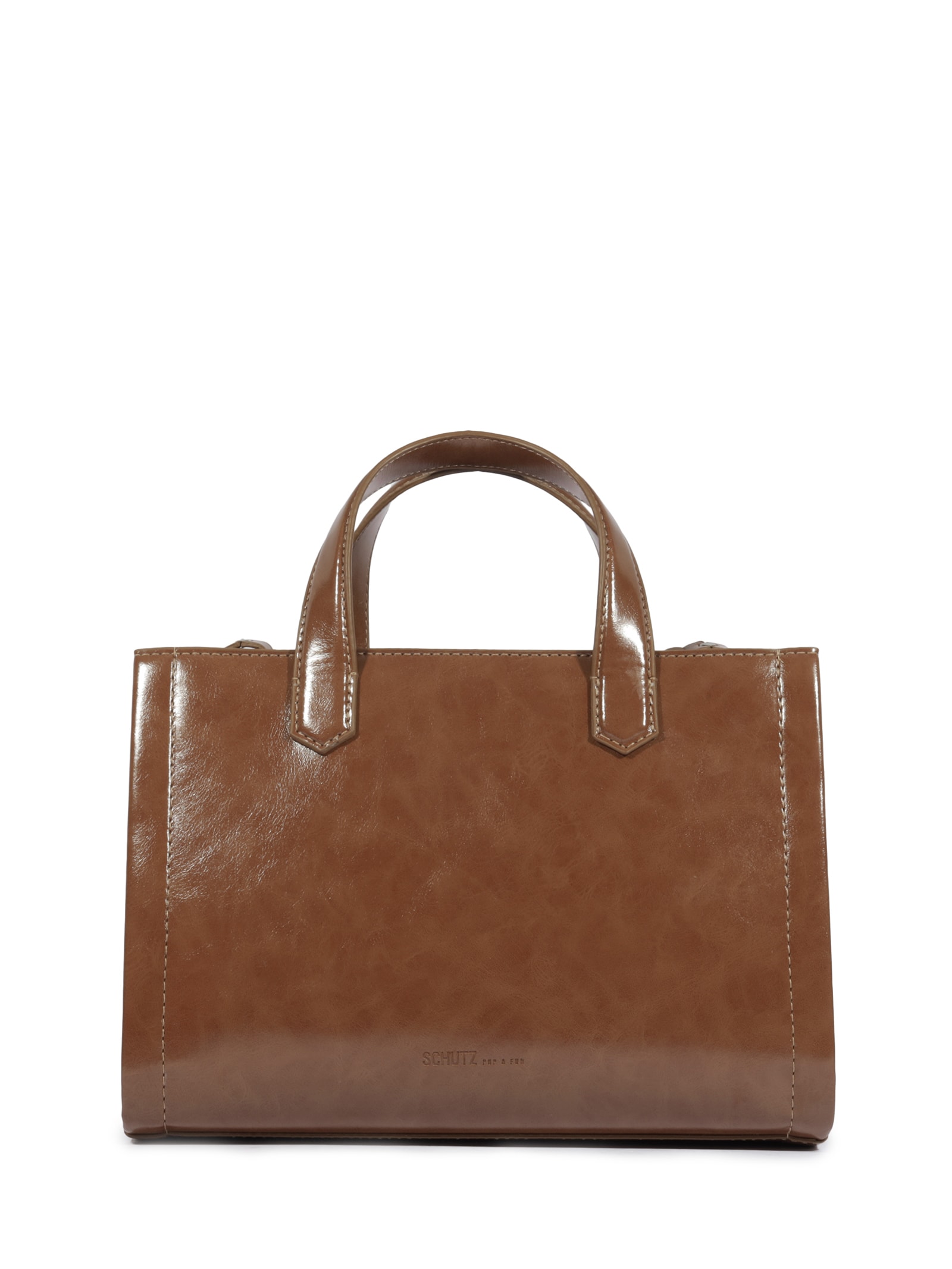 Bolsa Feminina Tote Média Sian Marrom Schutz