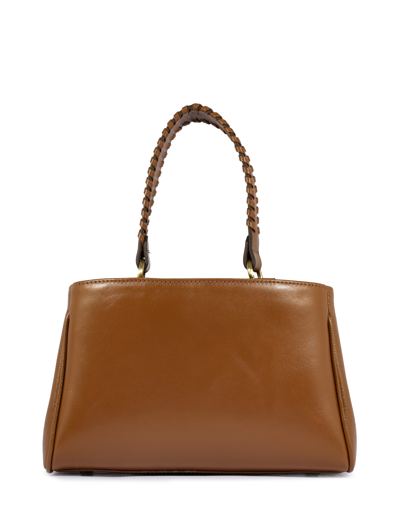 Bolsa Feminina Tote Pequena Sunny Couro Marrom Schutz