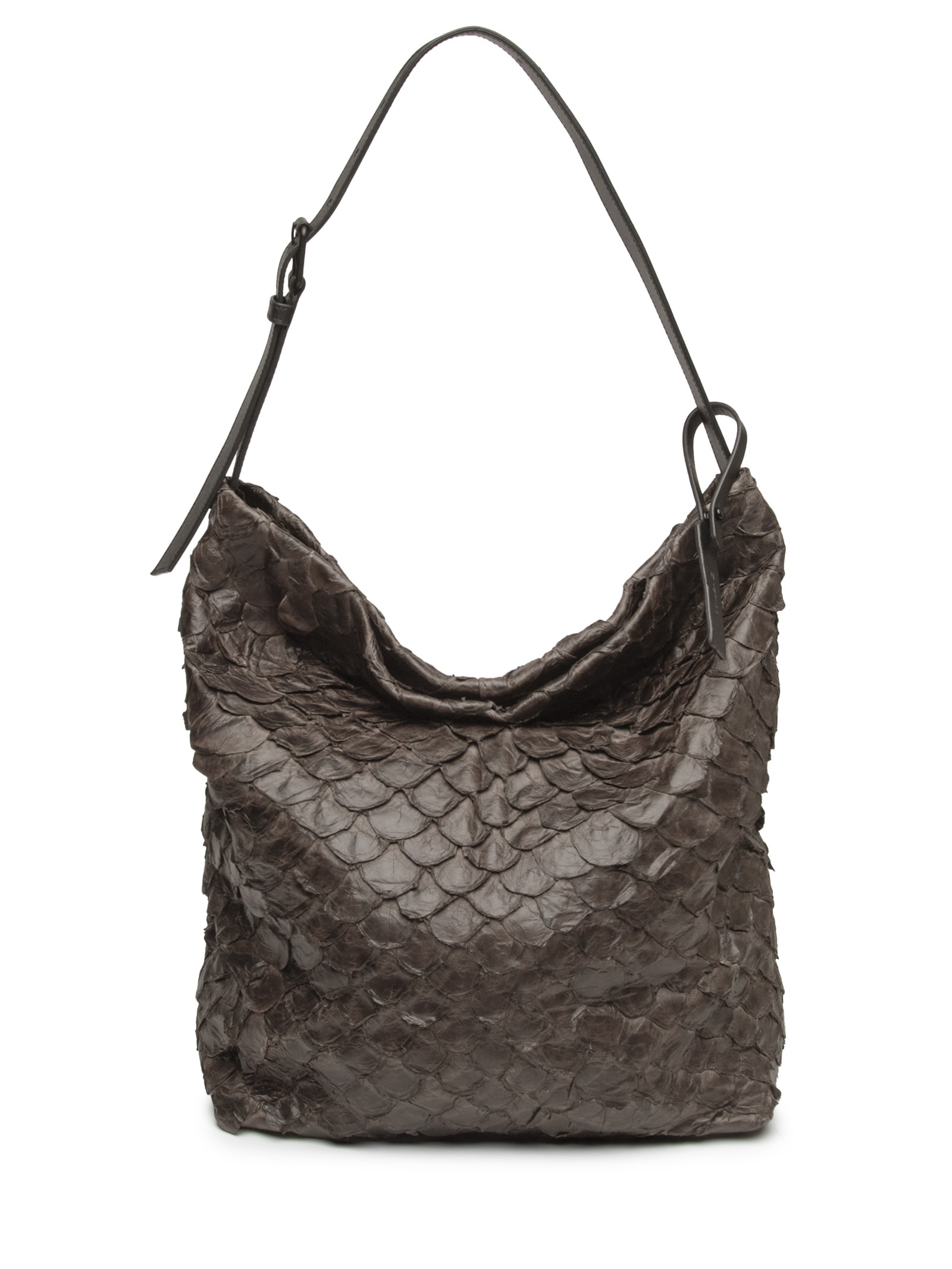 Bolsa Feminina Tote Pirarucu Soft Marrom Osklen