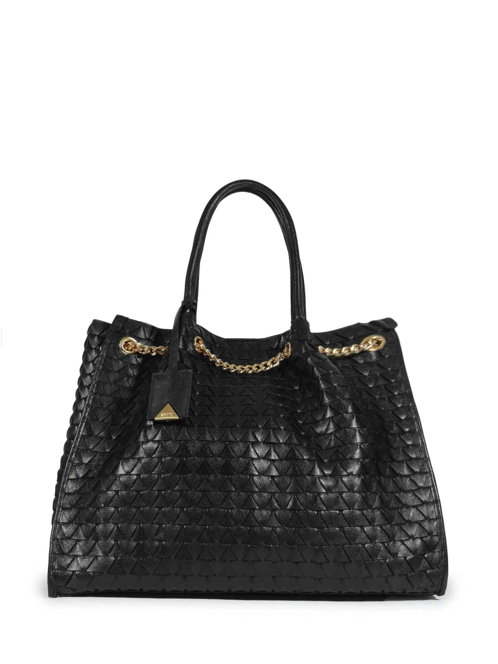 Bolsa Feminina Tote Rebecca Couro Preto Schutz