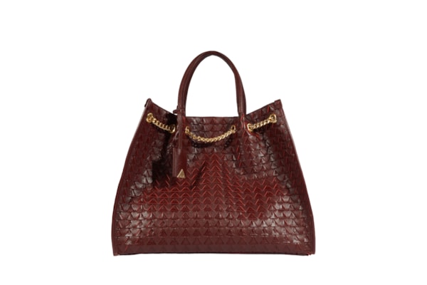 Bolsa Feminina Tote Rebecca Couro - Vinho