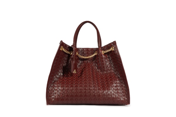 Bolsa Feminina Tote Rebecca Couro - Vinho