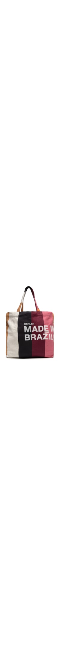 Bolsa Feminina Tote Stripes Color - Marrom