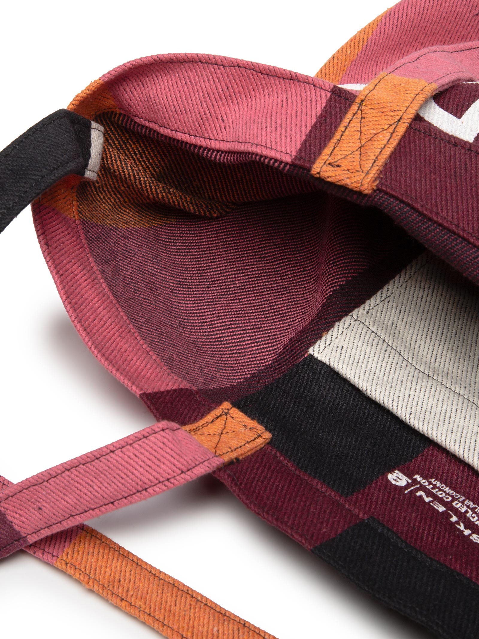 Bolsa Feminina Tote Stripes Color Marrom Osklen