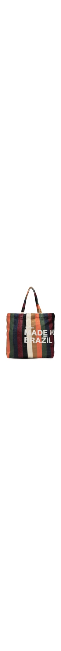Bolsa Feminina Tote Stripes Made In Brazil - Verde