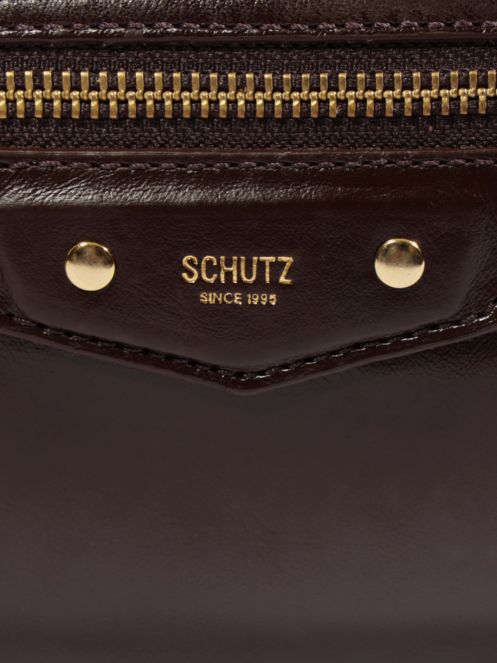 Bolsa Feminina Tote Tote Verona Média Couro Marrom Schutz