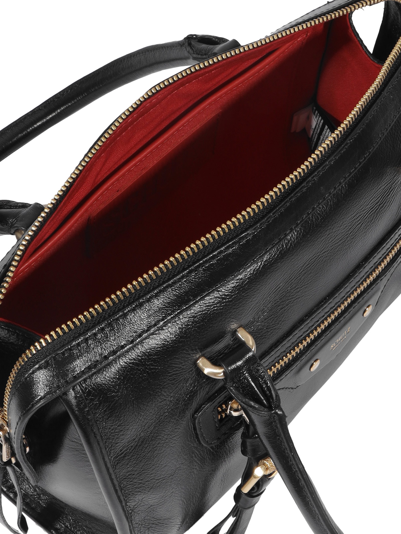 Bolsa Feminina Tote Tote Verona Média Couro Preto Schutz