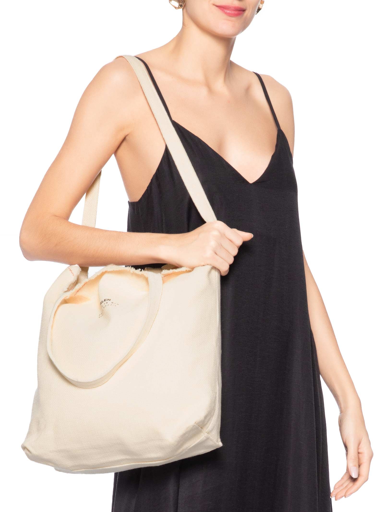 Bolsa Feminina Tote Trame Bege Osklen