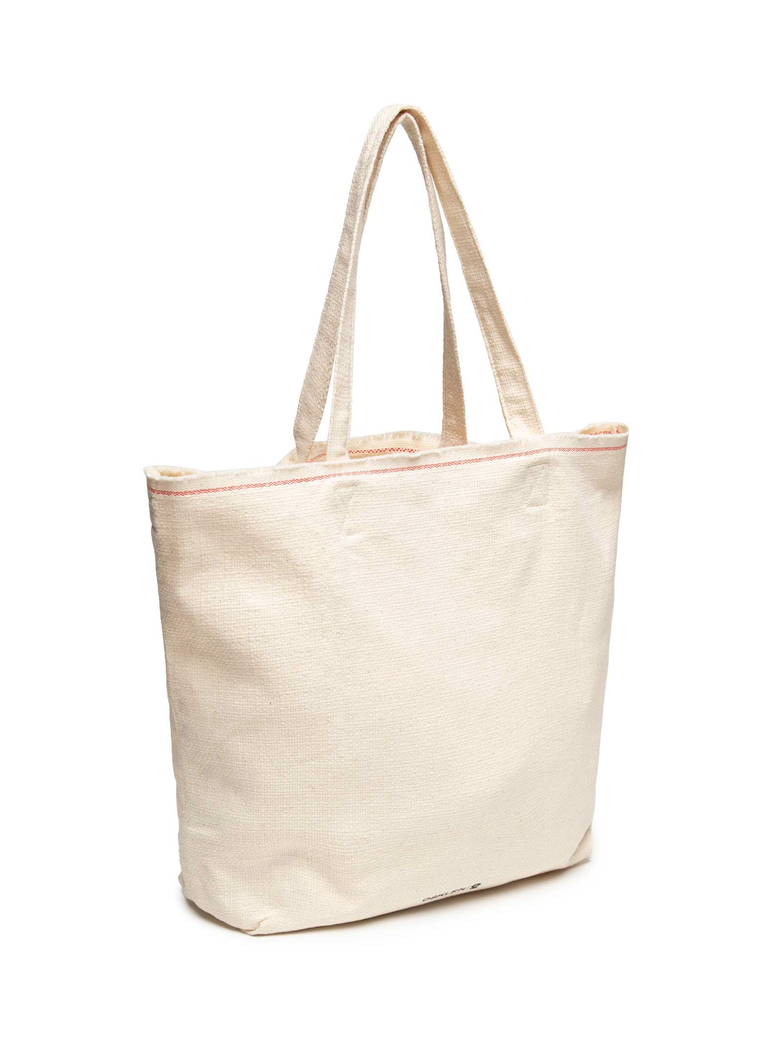 Bolsa Feminina Tote Trame Bege Osklen