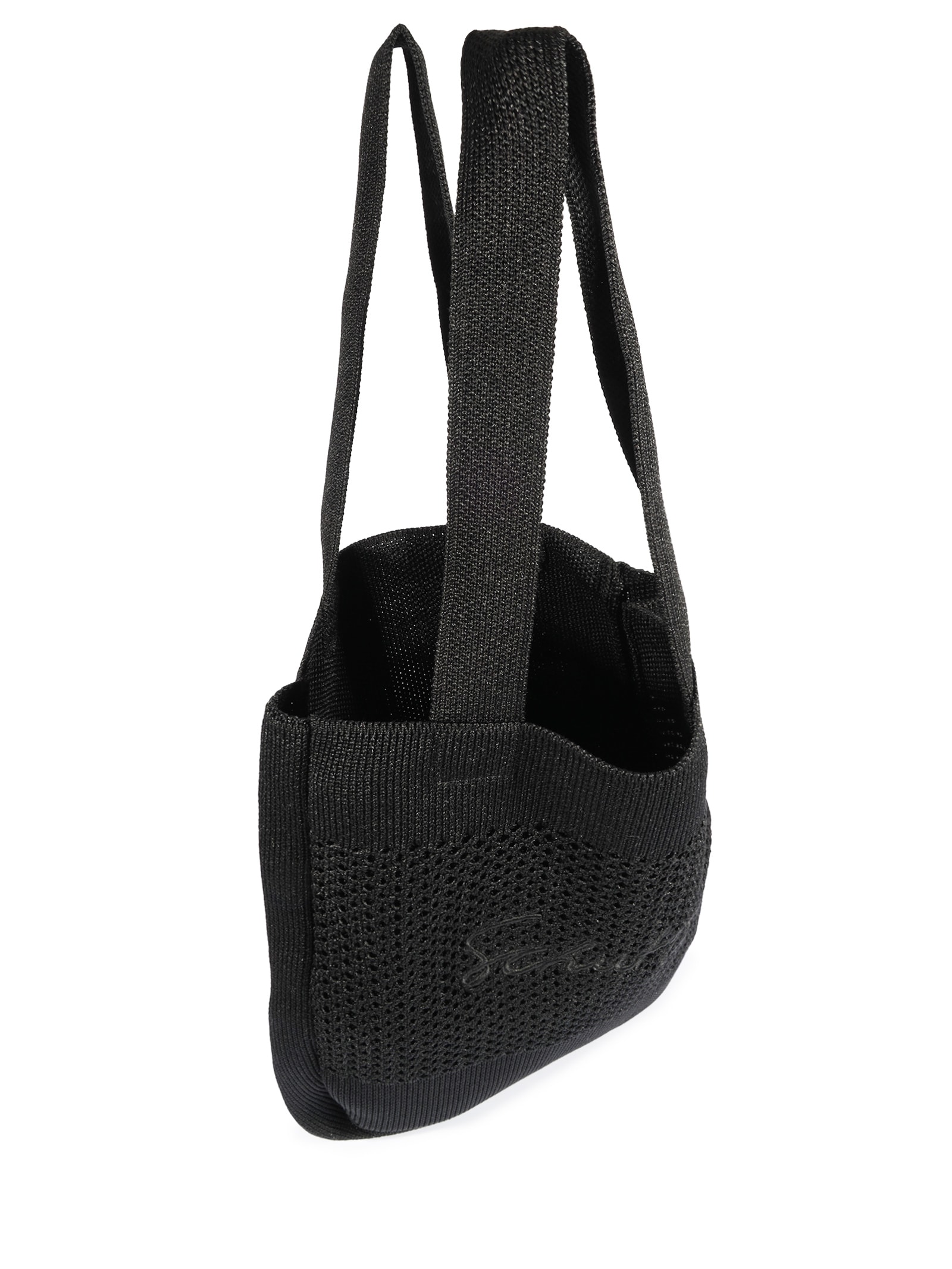Bolsa Feminina Tote Tricot Preto Schutz
