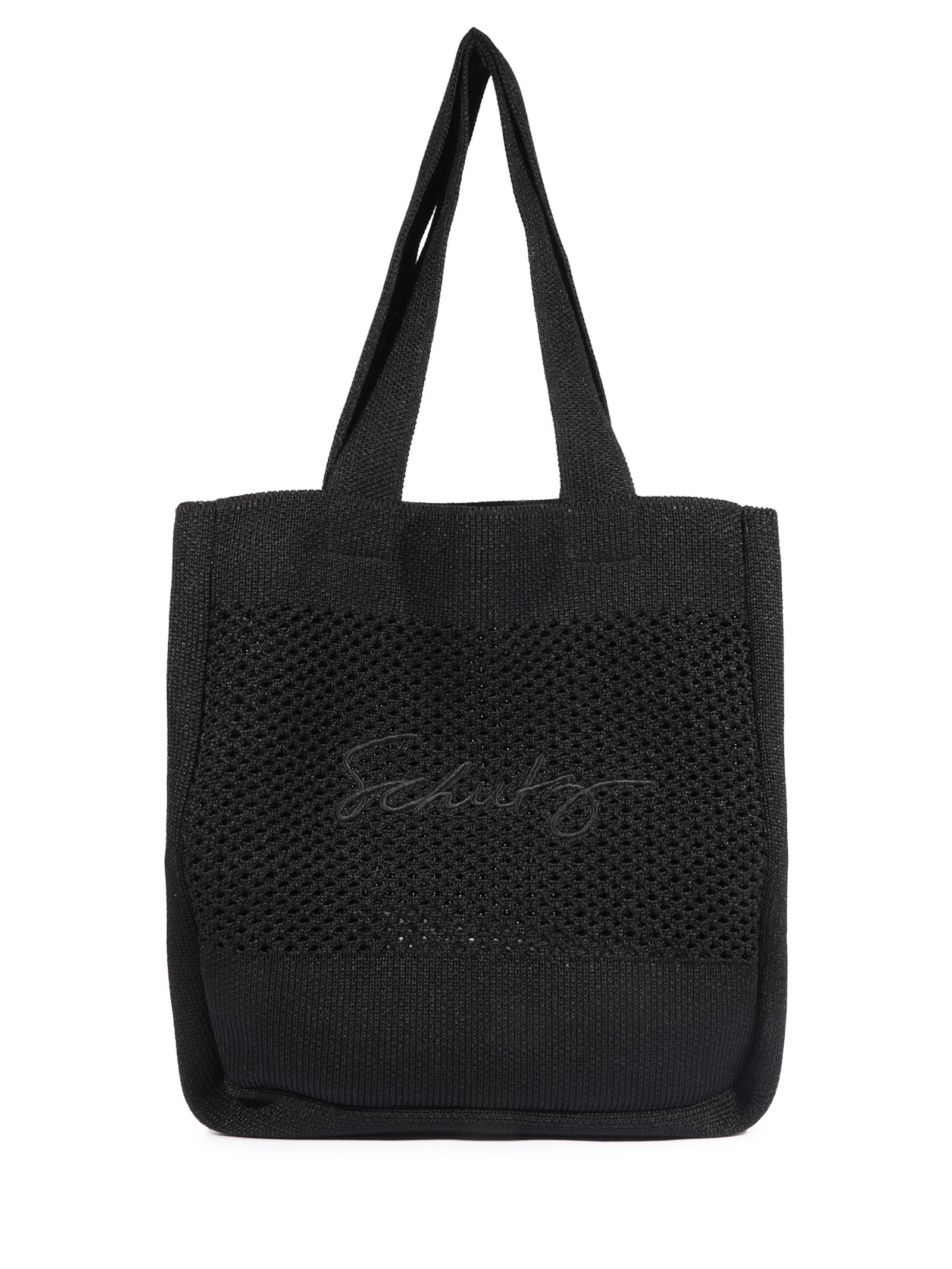 Bolsa Feminina Tote Tricot Preto Schutz