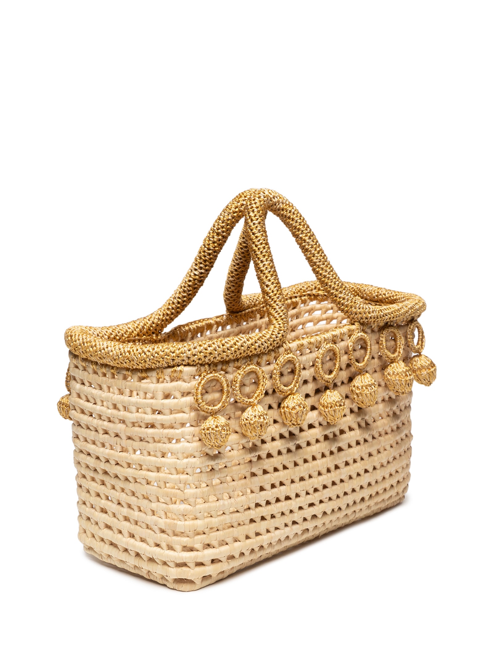 Bolsa Feminina Tote Villa Bege Catarina Mina