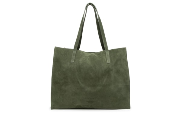 Bolsa Feminina Tote Yvi Camurça - Verde