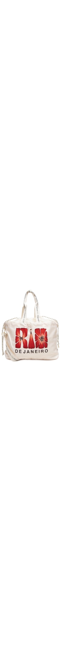 Bolsa Feminina Totebag Carioca Rio De Janeiro - Off White