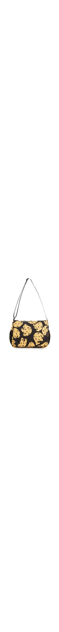Bolsa Feminina Transversal Brisa Bossa Banana Pre - Preto