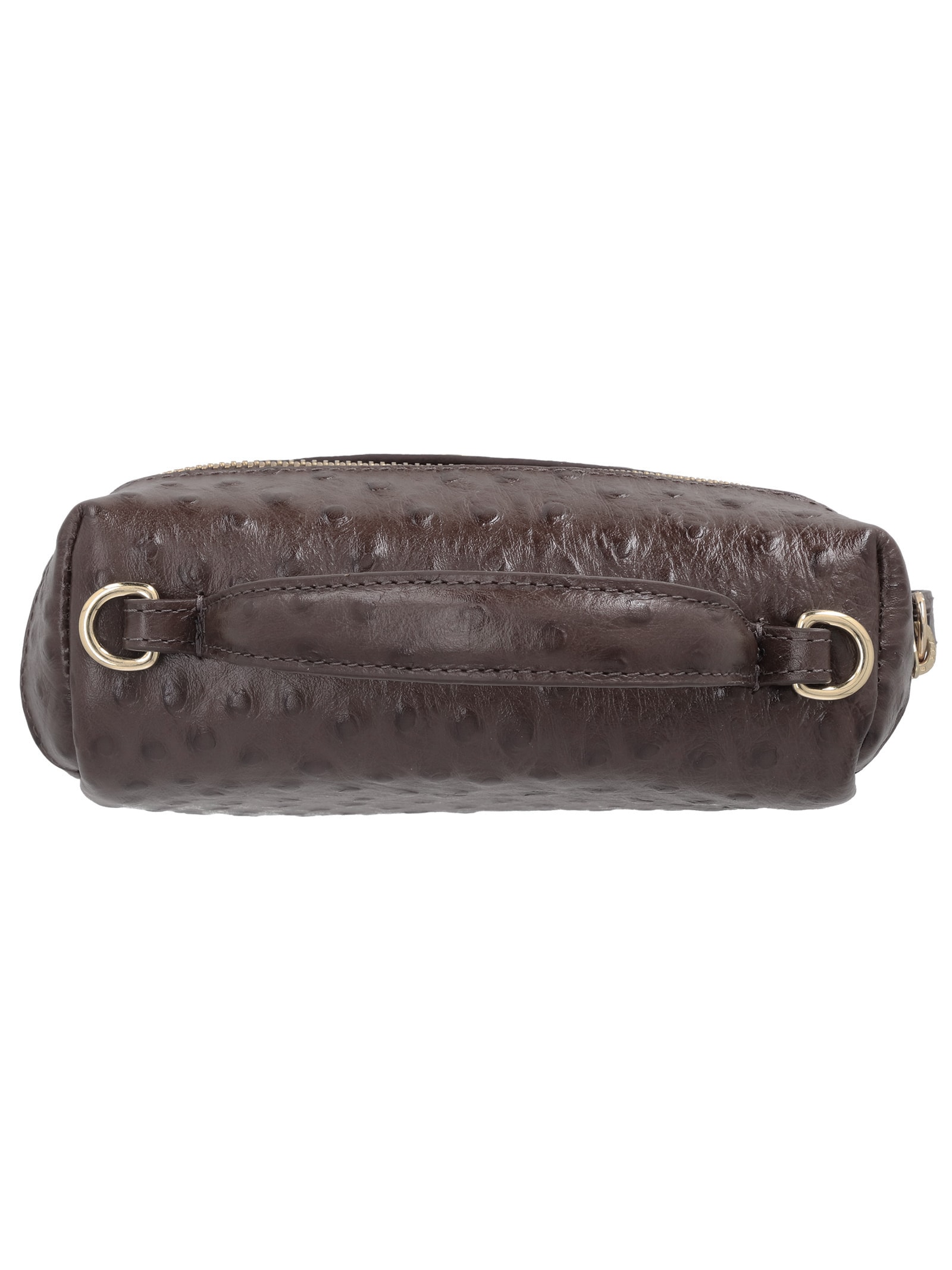 Bolsa Feminina Vanity Pequena Marrom Luiza Barcelos