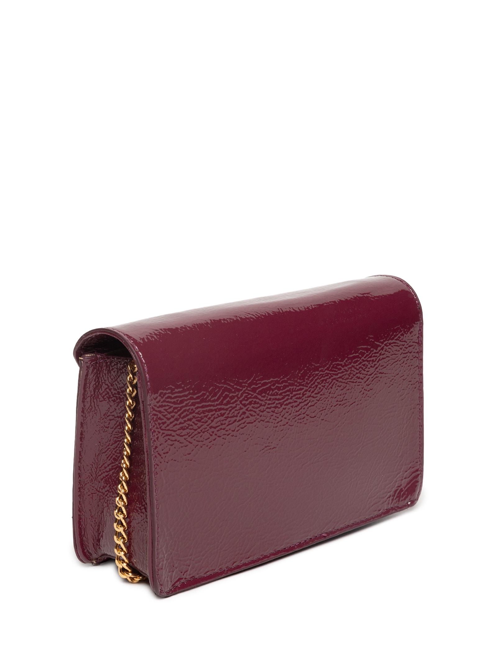 Bolsa Feminina Verniz Argila Vermelho Luiza Barcelos