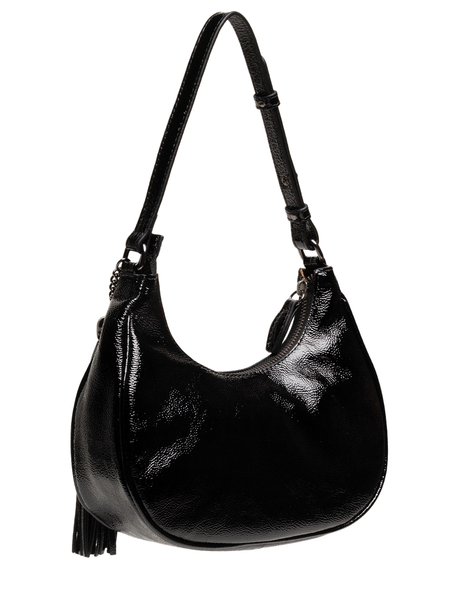 Luiza Barcelos - Bolsa Feminina Verniz Show - Preto