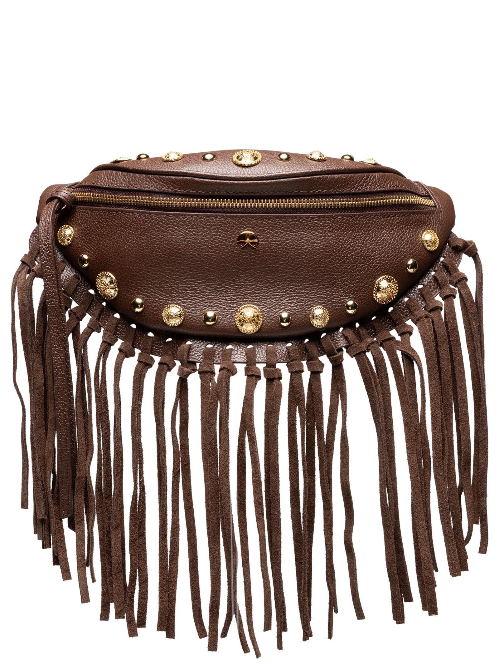 Bolsa Feminina Viena Camurção Marrom Luiza Barcelos