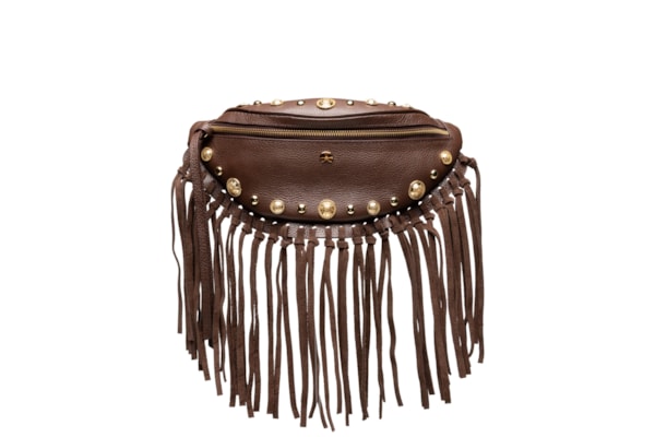 Bolsa Feminina Viena Camurção - Marrom