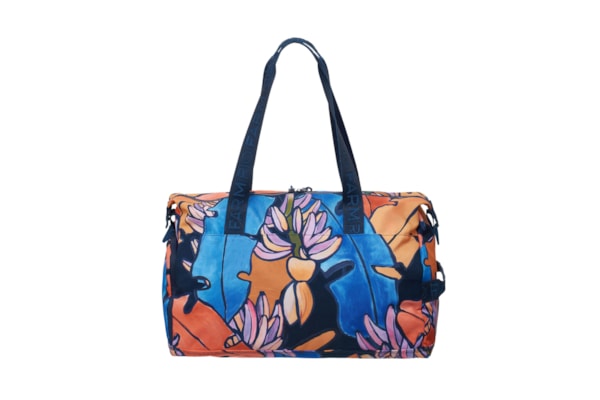 Bolsa Feminina Viva Banana Flora - Azul